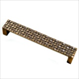 Ручка-скоба бронза L=128 мозаика 59