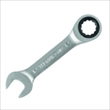 Ключ гаечный Thorvik CSRW12 комбинированный трещоточный короткий, 12 мм