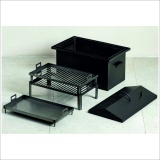 фото 2 -Коптильня сталь 2 мм. 500х300х300 с гидрозатвором , КРЫШКА ДОМИКОМ