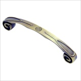 Ручка-скоба L=128 бронза (KR 012)