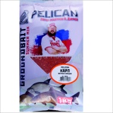Прикормка Pelican Карп острые специи красная 1кг 190010
