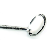 фото 2 -Половник для казана малый (3,5-8 л.) с деревянной ручкой 40 см.