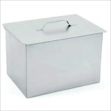 фото 3 -Коптильня двухъярусная 48х28х27 см, Сталь 1,0 мм Кедр