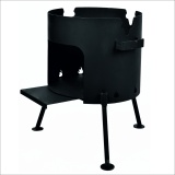 фото 2 -Печь под казан на 8-10 л. d-340 мм. сталь 2 мм.