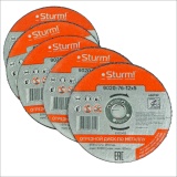 Диск отрезной по металлу Sturm! ( для мини болгарки) размер 76x1.2x10, 5 шт., 9020-76-12x5