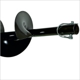 фото 3 -Шнек для грунта, диаметр 200 мм, длина 800, под вал 20мм, одинарная спираль, Sturm! PROMO EASP-01-200