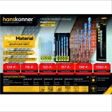 фото 3 -Сверло универсальное 8мм, Hanskonner H1055-08-08