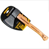 Топор деревянный 1000г, длина рукоятки 400мм, рукоятка гикори, hanskonner HK1015-02-WD1000