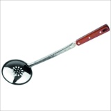 Шумовка для казана (10-25 л.) с деревянной ручкой 46.5 см