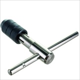 фото 2 -Вороток-держатель для ручных метчиков Thorvik Т-образный, с быстрозажимным патроном M6-12 TTH3