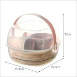 фото 2 -Набор пластиковой посуды для пикника Bita на 6 персон (36 предметов), в боксе с ручкой