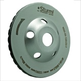 фото 4 -Чашка алмазная шлифовальная, 125x22мм, TURBO, 36 сегментов, Sturm!