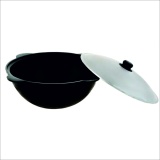 фото 2 -Казан Узбекский, чугунный 8 л., плоское дно