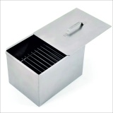 Коптильня двухъярусная 48х28х27 см, Сталь 0,8 мм Кедр