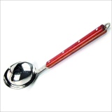 Половник для казана малый (3,5-8 л.) с деревянной ручкой 40 см.