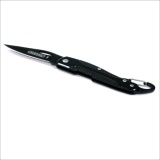 фото 2 -Нож складной nуристический Следопыт длина клинка 70 мм, без фиксатора, с карабином PF-PK-13