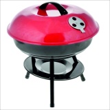 фото 2 -Гриль круглый ROYALGRILL 80-112 с крышкой, 37см (переносная жаровня)