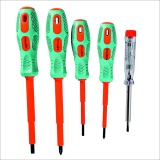 фото 4 -Набор отверток диэлектрических 5 шт, CrV, тканевый кейс Sturm! 1040-03-BSE5