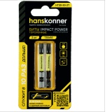 фото 2 -Биты t30x50мм, impactpower, торсионные, 2шт, Hanskonner: HT30-50-2T