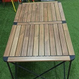 Стол туристический, реечный, орех 1350*710*600