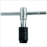 фото 4 -Вороток-держатель для ручных метчиков Thorvik Т-образный, с быстрозажимным патроном M6-12 TTH3