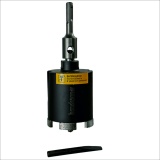 фото 3 -Коронка алмазная по армир. Бетону 68x80 мм, 5 сегментов, Hanskonner H9018-SDS-D68