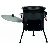 фото 3 -Печь под казан на 12 л. d-360 мм. сталь 2 мм.