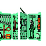 фото 5 -Набор инструментов универсальный 98 предметов Sturm! 1310-01-TS98