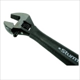 фото 3 -Разводной ключ, 150 мм, зев 20мм, обливная ПВХ рукоятка, Sturm! 1045-31-150