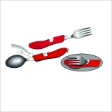 Набор ложка вилка скл. нож, откр. А-007