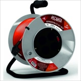 Удлинитель силовой Ресанта на катушке, СУ-2x1-30/2 (с выключателем, 4 розетки) 61/118/4