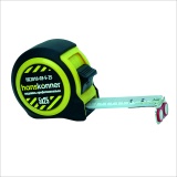 Рулетка 5x25мм, 2 стопа, компактный корпус, мощный магнит, Hanskonner HK2010-03-5-25