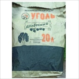 Уголь древесный 20 литров