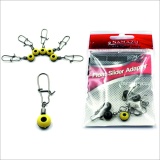 Крепеж для скользящего поплавка Namazu float slider adapter, bn, р. L, 10 шт. N-FT-FSAL