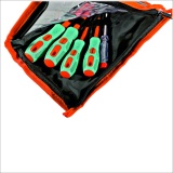 фото 3 -Набор отверток диэлектрических 5 шт, CrV, тканевый кейс Sturm! 1040-03-BSE5