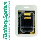 фото 2 -Аккумулятор Hanskonner 18 В, 1BatterySystem, 4.0 Ач, USB-разъем HBP2004