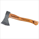 фото 2 -Топор деревянный 600г, длина рукоятки 360мм, рукоятка гикори, hanskonner HK1015-02-WD0600