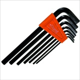 Набор шестигранных ключей 2, 5-10 мм, CrV, 7шт, оксидированное покрытие Sturm!